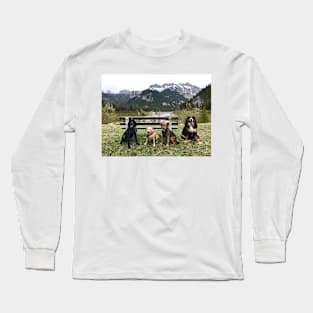 Four Pawed Friends Forever Long Sleeve T-Shirt